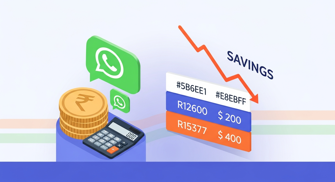 WhatsApp Business API Pricing in India 2026 — A Plain-English Guide